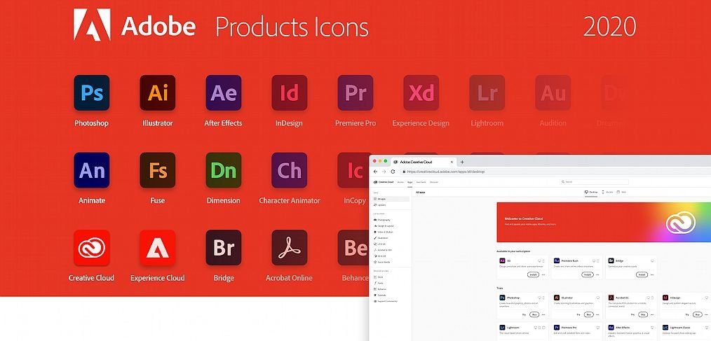 Adobe tools icons for Adobe XD