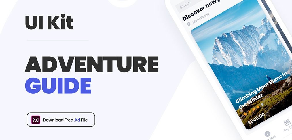 Adventure Guide Free UI kit