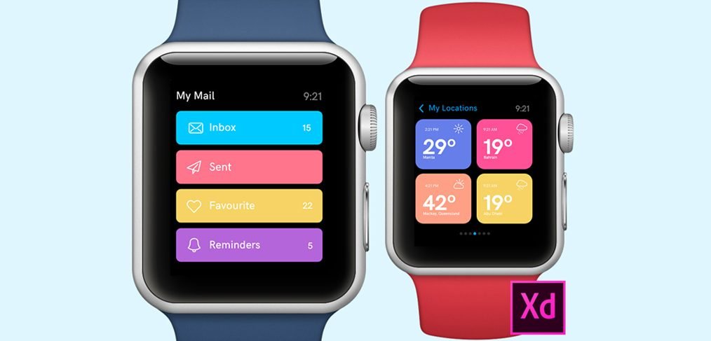 Apple Watch Adobe XD