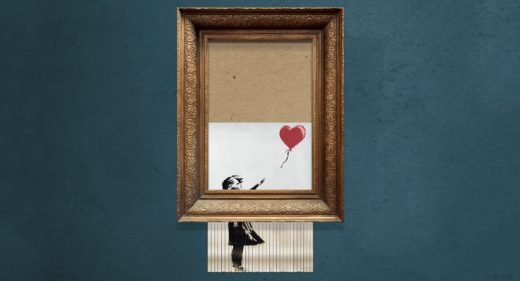 Cool Bansky shredding animation