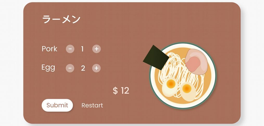 Customize your ramen animation