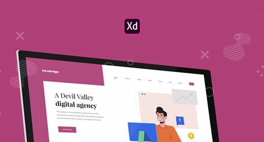 Dev/Design Agency Website template