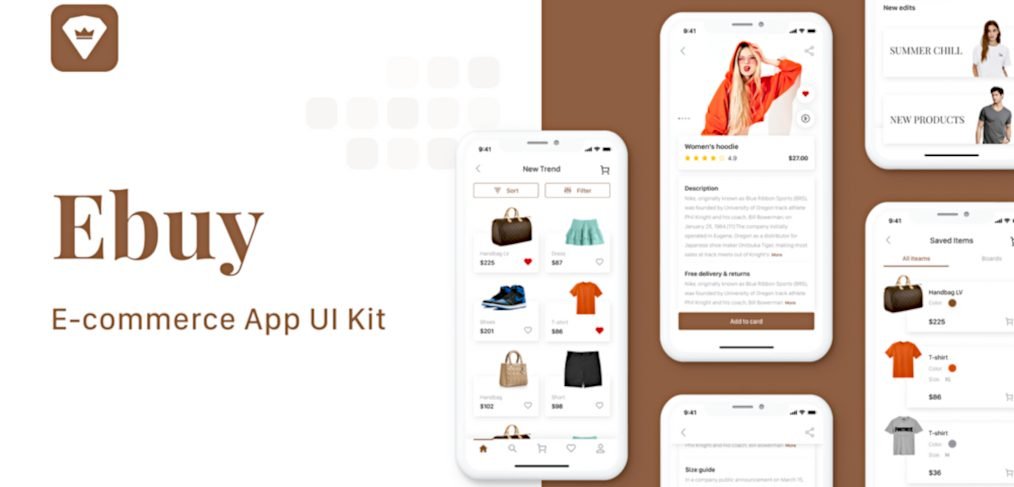 Ebuy - Ecommerce UI Kit for Adobe XD