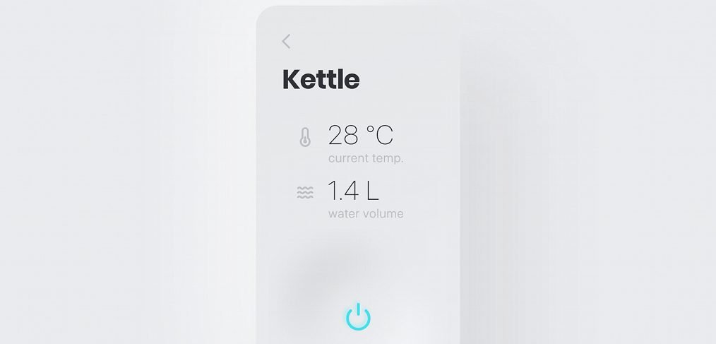 Kettle app XD animation concept