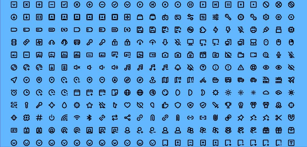 Mmmicons 500+ Free Icon Set for XD