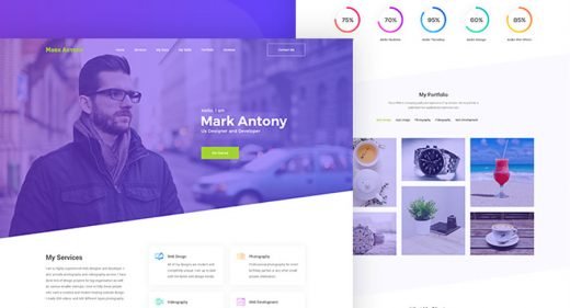 Personal portfolio template