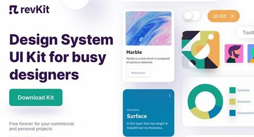 Revkit free XD UI kit