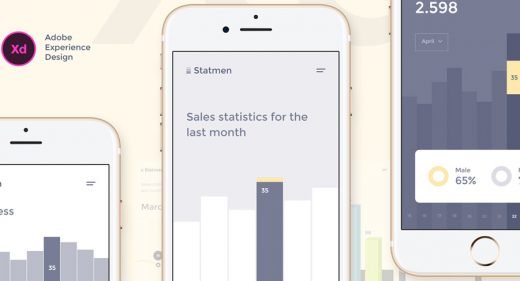 statmen ui kit xd