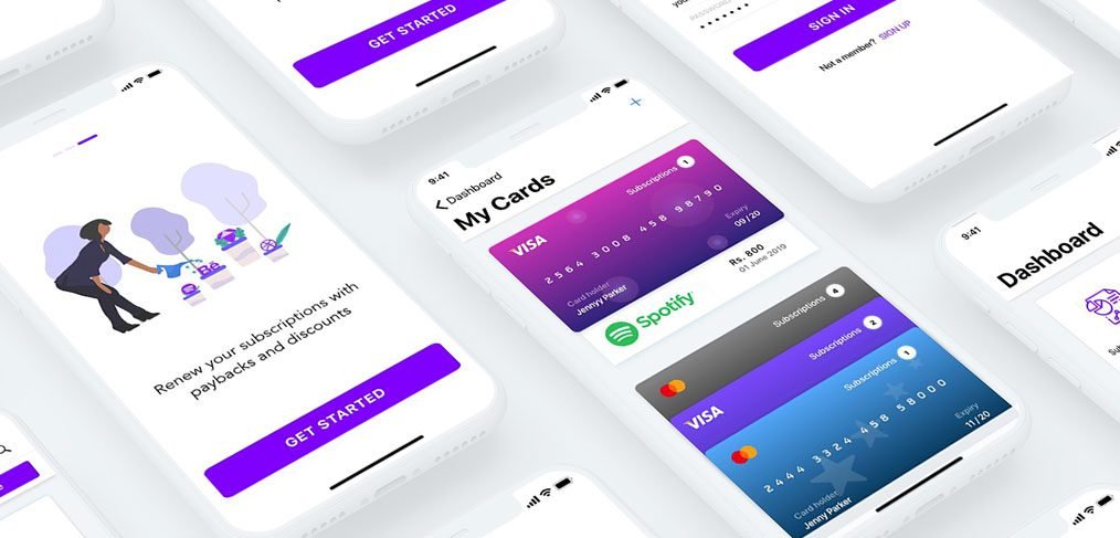 Subscription App Free UI kit