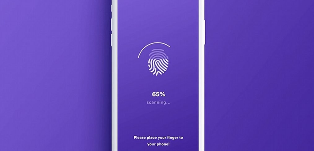 Touch ID fingerprint XD login animation