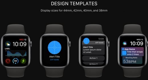 WatchOS UI kit for XD