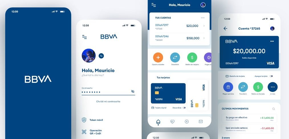 XD free banking app template